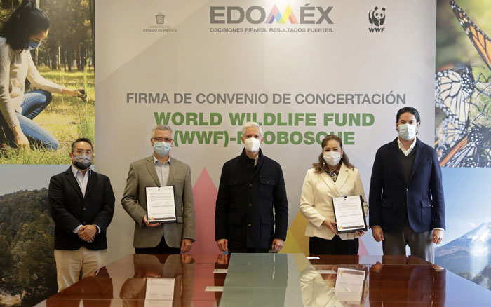 Firma convenio PROBOSQUE
